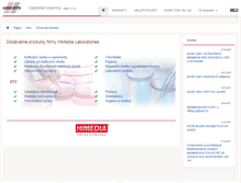 Tablet Screenshot of himedia.cz
